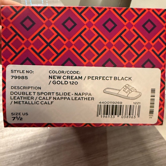 Tory Burch Double T slide - Picture 2 of 4